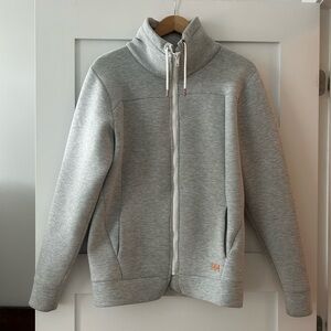 Helly Hanson gray zip-up with high collar